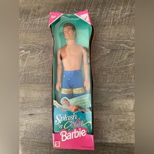 Barbie Splash n Color Ken 16170 NIB